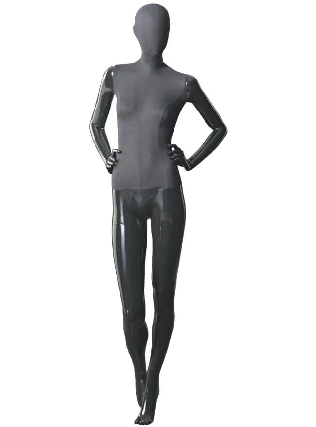 Black&Black-Mannequin-standing-Female-DF19