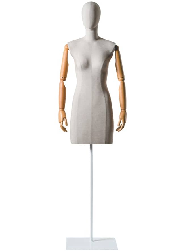 Fabric-Mannequin-TorsoHeaded-103cm-Female-DT01IDG