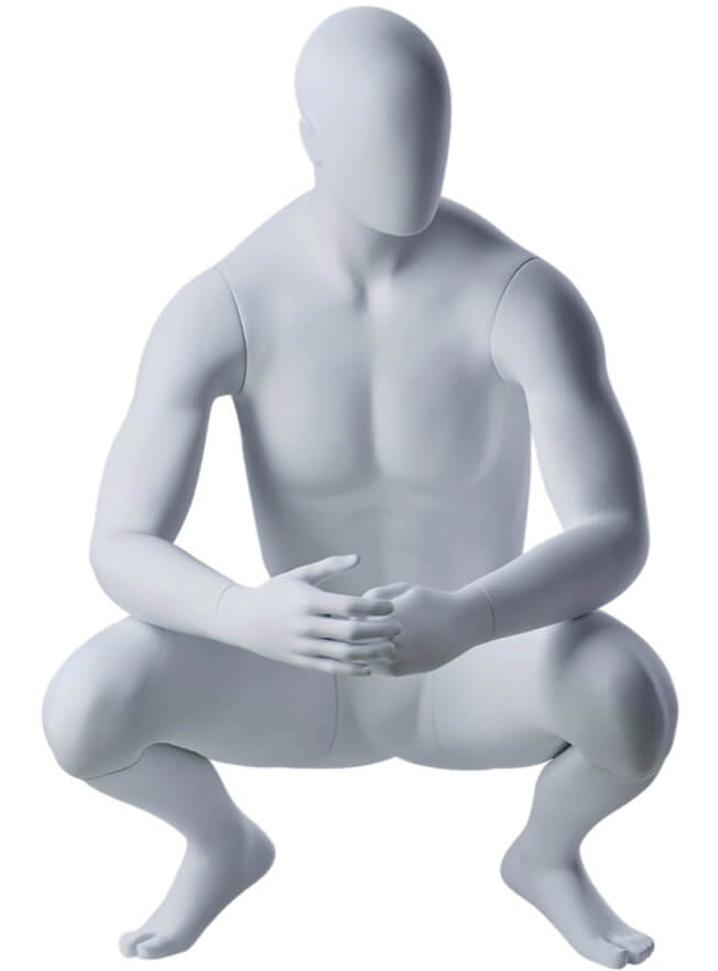 Lifestyle-Mannequin-squatting-male-LS16